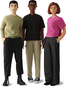 business-3d-young-people-in-casual-clothes-standing